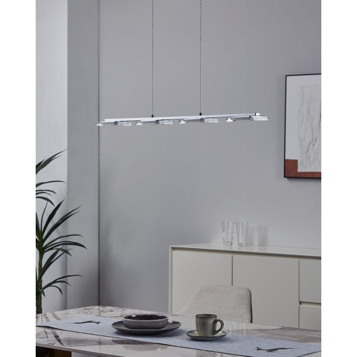Lustre LED SQUARE CARTAM
