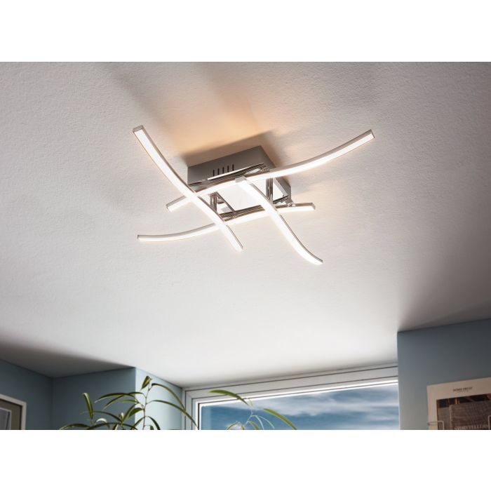 Plafonnier LED NIVADO Chrome