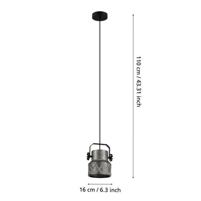 Suspension HILCOTT 1×E27