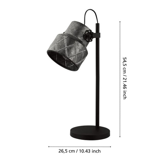 Lampe de Chevet HILICOTT 1×E27