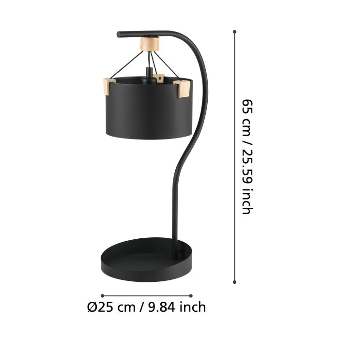 Lampe de Table POTOSI 1×E27