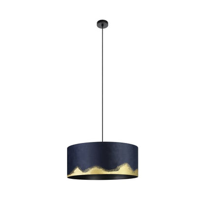 Suspension CASUARITA Noir / Or 1×E27