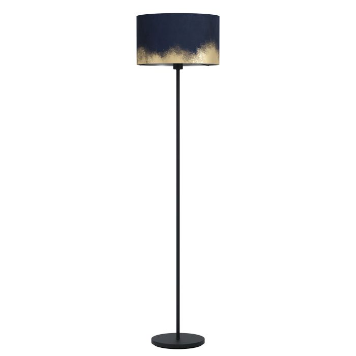 Lampe Abat-jour CASUARITA Noir / Bleu 1×E27
