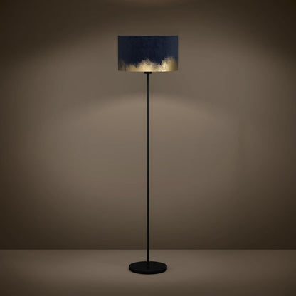 Lampe Abat-jour CASUARITA Noir / Bleu 1×E27