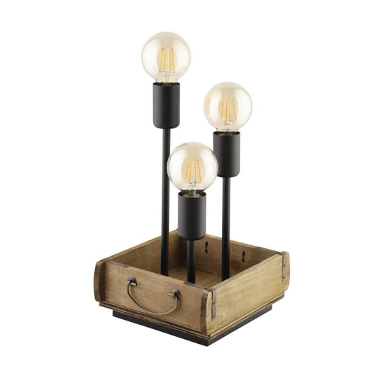 Lampe de Coin WOOTTON 3×E27