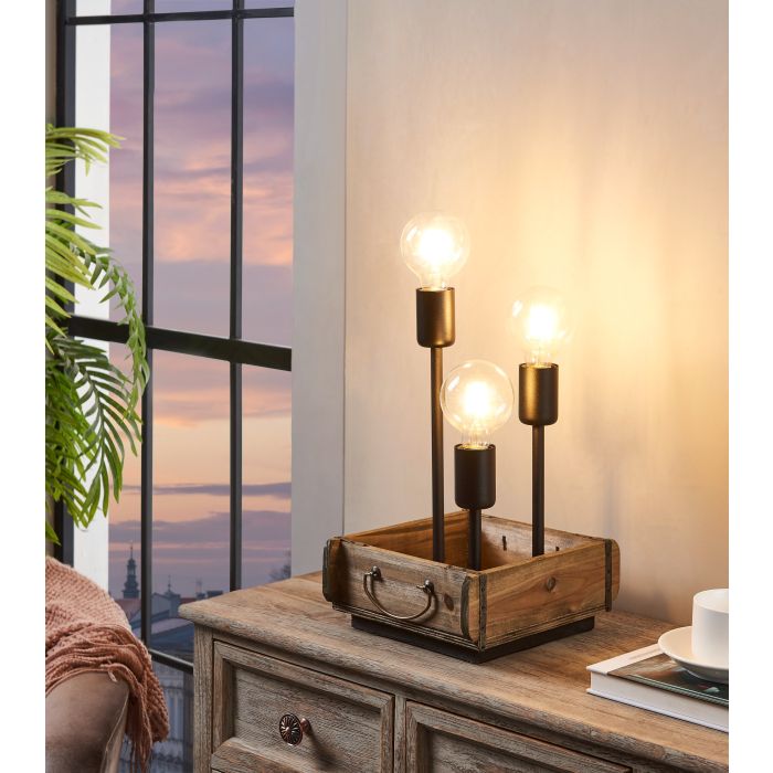 Lampe de Coin WOOTTON 3×E27