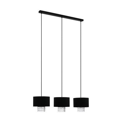 Réglette 3 Suspensions SAPUARA 3×E27