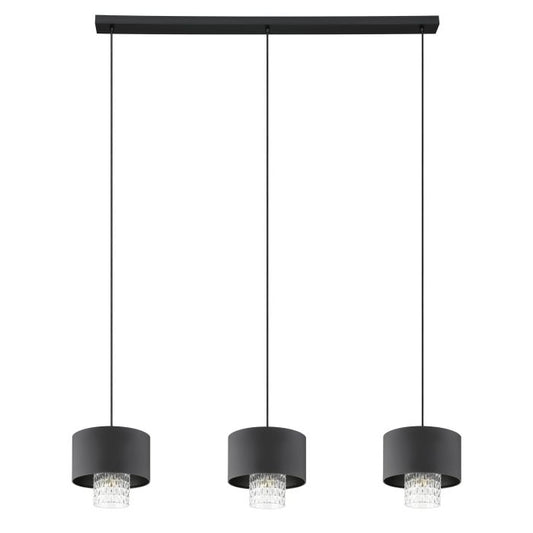 Réglette 3 Suspensions SAPUARA 3×E27