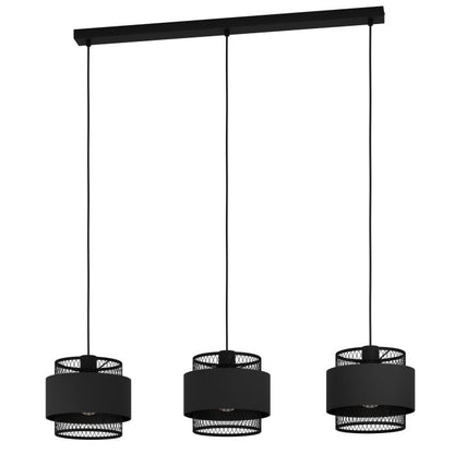 Réglette 3 Suspensions BAZELY 3×E27