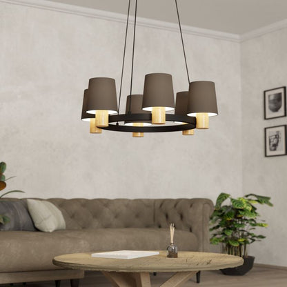 Lustre EDALE 6×E27 Ø70 cm