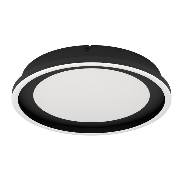 Plafonnier CALAGRANO Rond Noir