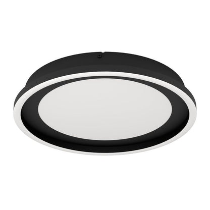 Plafonnier CALAGRANO Rond Noir