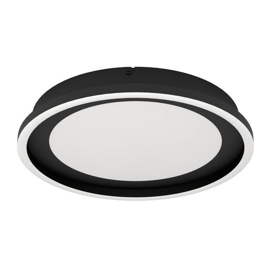 Plafonnier CALAGRANO Rond Noir