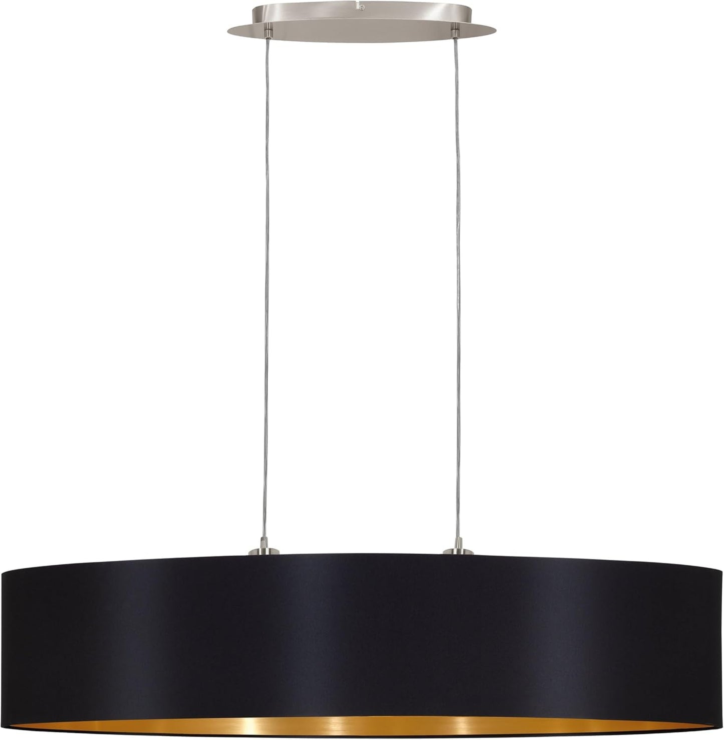 Lustre MADERLO L 100 Noir