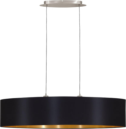 Lustre MADERLO L 100 Noir