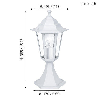 Borne Extérieure LATERNA Blanche IP44